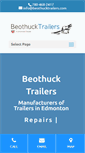 Mobile Screenshot of beothucktrailers.com